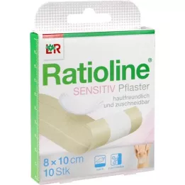 RATIOLINE medicazione rapida sensibile 8 cmx1 m, 1 pezzo