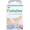 RATIOLINE strisce di cerotto sensibili in 2 misure, 10 pezzi