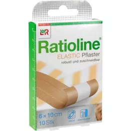RATIOLINE medicazione elastica rapida 6 cmx1 m, 1 pezzo