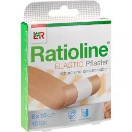 RATIOLINE medicazione elastica rapida 8 cmx1 m, 1 pezzo