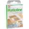 RATIOLINE strisce elastiche di cerotto in 4 misure, 20 pezzi