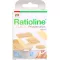 RATIOLINE strisce elastiche di cerotto in 4 misure, 20 pezzi