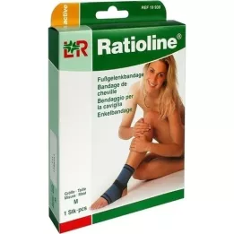 RATIOLINE bendaggio attivo per caviglia taglia M, 1 pezzo