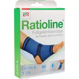 RATIOLINE bendaggio attivo per caviglia taglia L, 1 pezzo