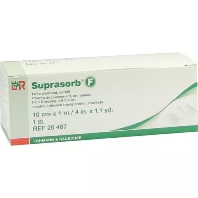 SUPRASORB F Medicazione in lamina rotolo discontinuo 10 cmx1 m, 1 pezzo SUPRASORB F Medicazione in lamina rotolo discontinuo 10 cmx1 m, 1 pezzo