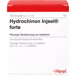 HYDROCHINON Fiale Injeel forte, 10 pz