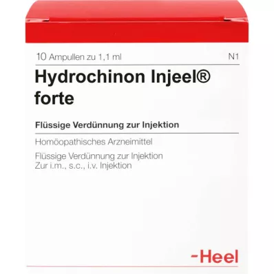 HYDROCHINON Fiale Injeel forte, 10 pz HYDROCHINON Fiale Injeel forte, 10 pz
