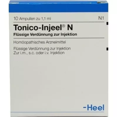 TONICO Fiale Injeel N, 10 pz