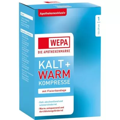 KALT-WARM Comprimi 12x29 cm con fascia di fissaggio, 1 pezzo KALT-WARM Comprimi 12x29 cm con fascia di fissaggio, 1 pezzo