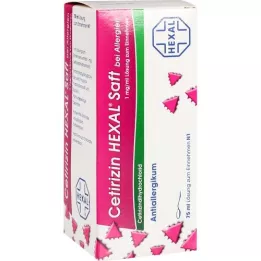 CETIRIZIN HEXAL Succo per allergie, 75 ml