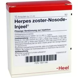 HERPES ZOSTER Fiale Nosode Injeel, 10 pz
