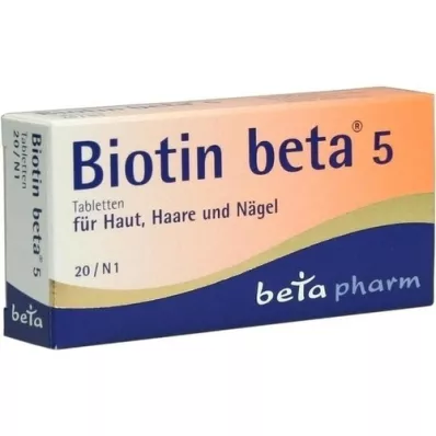 BIOTIN BETA 5 compresse, 20 pz