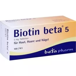 BIOTIN BETA 5 compresse, 100 pz