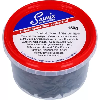 SALMIX Pastiglie di salmiacco senza zucchero, 150 g