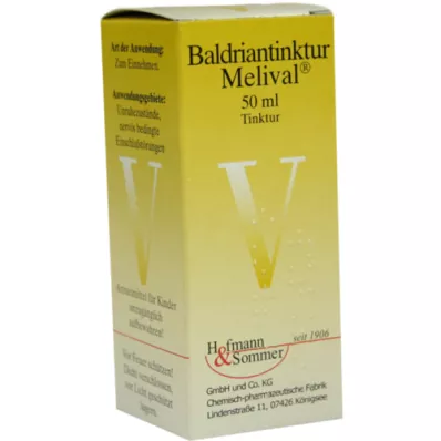 BALDRIANTINKTUR Melival, 50 ml BALDRIANTINKTUR Melival, 50 ml