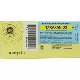 TARAXAN D 3 fiale per iniezione, 10X1 ml