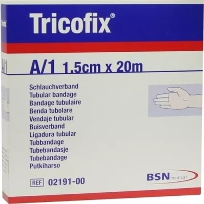 TRICOFIX Benda tubolare misura A 1,5 cmx20 m, 1 pezzo TRICOFIX Benda tubolare misura A 1,5 cmx20 m, 1 pezzo