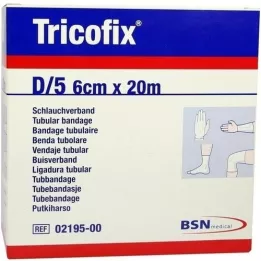 TRICOFIX Benda tubolare misura D 6 cmx20 mt, 1 pezzo