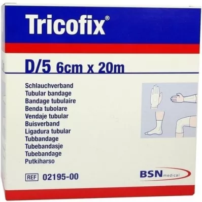 TRICOFIX Benda tubolare misura D 6 cmx20 mt, 1 pezzo