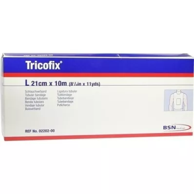 TRICOFIX Benda tubolare misura L 21 cmx10 mt, 1 pezzo