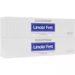 LINOLA crema grassa, 2X250 g