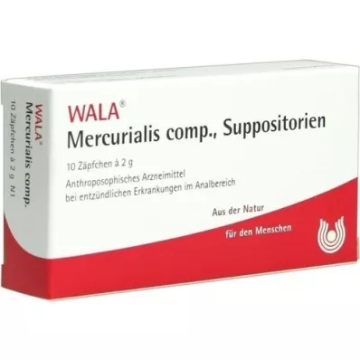 MERCURIALIS COMP.Supposte, 10X2 g MERCURIALIS COMP.Supposte, 10X2 g