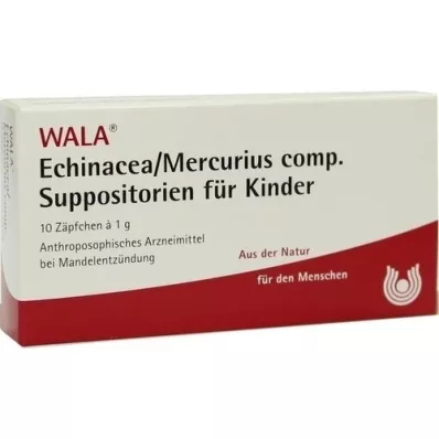 ECHINACEA/MERCURIUS comp.Supposte per bambini, 10X1 g