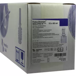FREKA DRAINJET Flacone Solutio R Plus, 10X60 ml