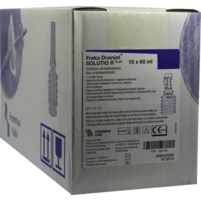 FREKA DRAINJET Flacone Solutio R Plus, 10X60 ml