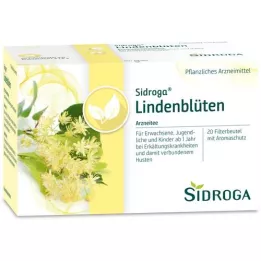 SIDROGA Bustine filtro per tè ai fiori di tiglio, 20X1,8 g