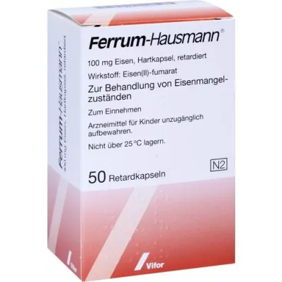 FERRUM HAUSMANN Capsule a rilascio prolungato, 50 pz FERRUM HAUSMANN Capsule a rilascio prolungato, 50 pz