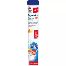 DOPPELHERZ Magnesio 400+B1+B6+B12+Acido Folico BTA, 15 pz