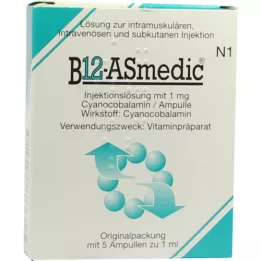 B12 ASMEDIC fiale, 5X1 ml