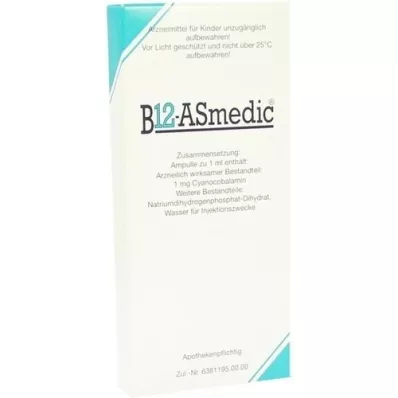 B12 ASMEDIC fiale, 10X1 ml