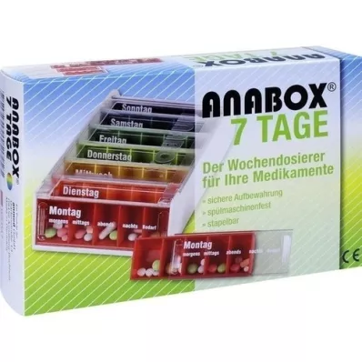 ANABOX 7 giorni arcobaleno, 1 ora