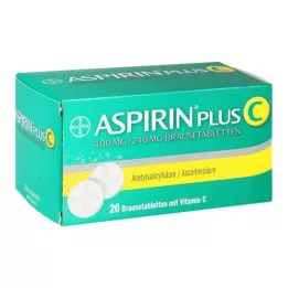 ASPIRIN plus C compresse effervescenti, 20 pz
