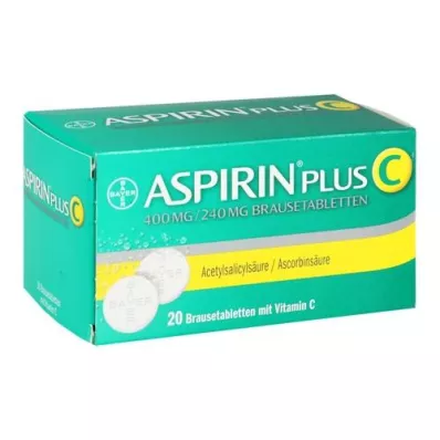 ASPIRIN plus C compresse effervescenti, 20 pz