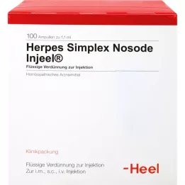 HERPES SIMPLEX Fiale Nosode Injeel, 100 pz