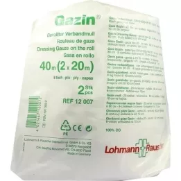 GAZIN Garza per bende 10 cmx40 m 8 pieghe, 1 pezzo