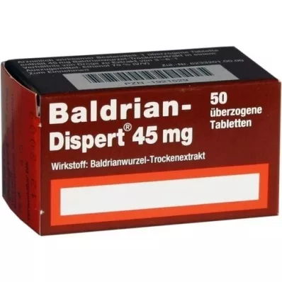 BALDRIAN DISPERT Compresse rivestite da 45 mg, 50 pz BALDRIAN DISPERT Compresse rivestite da 45 mg, 50 pz