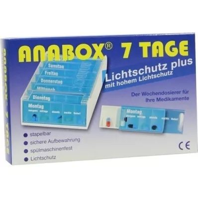 ANABOX Protezione solare 7 giorni plus, 1 pz ANABOX Protezione solare 7 giorni plus, 1 pz