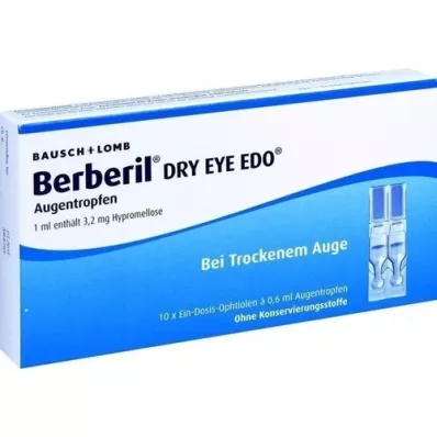 BERBERIL Dry Eye EDO collirio, 10X0,6 ml BERBERIL Dry Eye EDO collirio, 10X0,6 ml