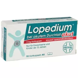 LOPEDIUM acuto per diarrea acuta capsule rigide, 10 pz