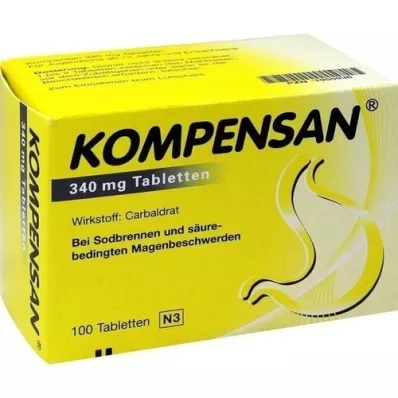 KOMPENSAN Compresse 340 mg, 100 pz