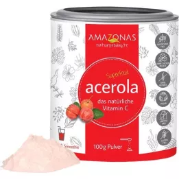ACEROLA Polvere di vitamina C 100% naturale, 100 g