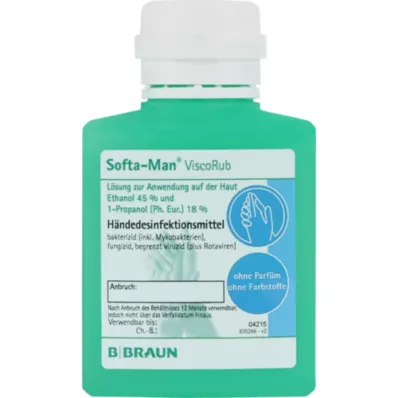 SOFTA MAN ViscoRub disinfettante per le mani, 100 ml SOFTA MAN ViscoRub disinfettante per le mani, 100 ml