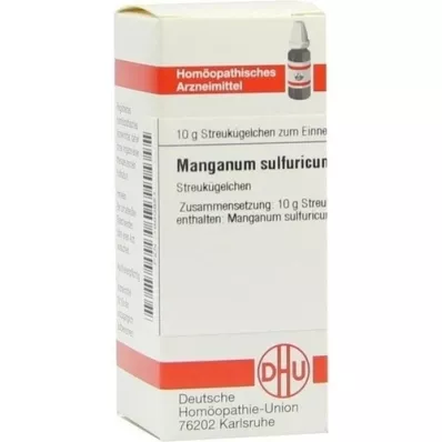 MANGANUM SULFURICUM D 6 globuli, 10 g