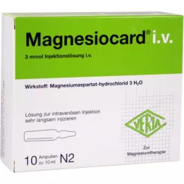 MAGNESIOCARD e.v.Soluzione iniettabile, 10X10 ml