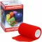 PRESSOTHERM Benda coesiva 8 cmx4 m rossa, 1 pezzo