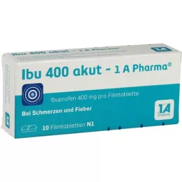 IBU 400 compresse rivestite con film akut-1A Pharma, 10 pz